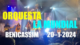 Orquesta La Mundial en Benicassim San Antón 20 enero 2024 [upl. by Atiuqnahs]