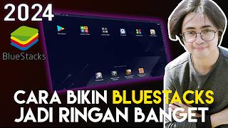 SETTINGAN TERBAIK BLUESTACKS 2024  Cara Setting Bluestacks Kamu Jadi Lancar [upl. by Heidy]