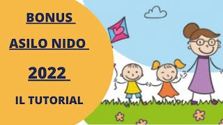 BONUS ASILO NIDO IL TUTORIAL COMPLETO [upl. by Cristiona]