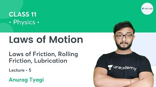 Class 11  Laws of MotionL5  Physics  Unacademy Class 11amp12  Anurag Tyagi [upl. by Trey]