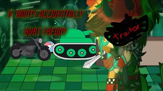 If Monty accidentally hurt Freddy  Gacha  Security Breach Fnaf [upl. by Nisbet896]