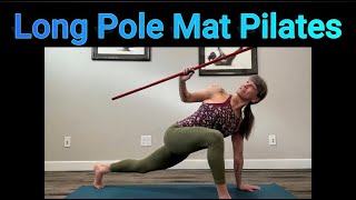 Intermediate Advanced Long Pole Mat Pilates with Master Trainer Fiona Hermanutz [upl. by Snyder413]