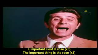 Gilbert Bécaud  L important cest la rose Instrumental [upl. by Kannry631]