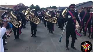 Diphala Tsa Josefa Plays quotKe Sikiloe Ke Jesuquot At St Richard Brass Band 16 Boys [upl. by Narrat885]