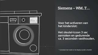 Hoe activeer of deactiveer ik het kinderslot van mijn wasmachine [upl. by Attesoj]