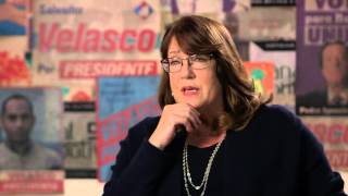 Our Brand is Crisis Ann Dowd quotNellquot Behind the Scenes Movie Interview  ScreenSlam [upl. by Duwalt]