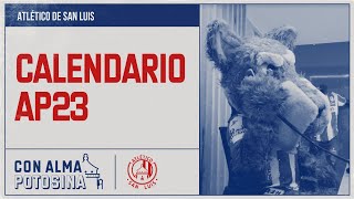 CALENDARIO  APERTURA 2023 [upl. by Norrahc]