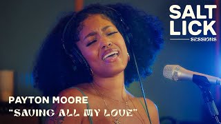 Payton Moore covers quotSaving All My Love For Youquot  Live Studio Performance [upl. by Ime]