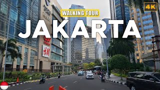 Jakarta INDONESIA  Sudirman Central Business District SCBD Walking Tour [upl. by Mirabel]