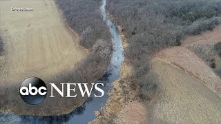 Major leak from Keystone Pipeline impacts local farm [upl. by Karlyn]