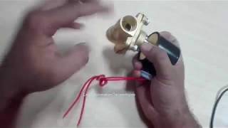 How water solenoid valve works [upl. by Nonez]