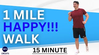 Over 50 10 Mile Happy Walk  Walk at Home  Walking Workout [upl. by Rees]