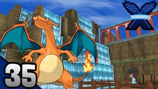 Pokémon X  Ep35  Pueblo Mosaico 🔥el CHARIZARD del PROFESOR🔥 [upl. by Nwahsat631]