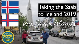 VLOG 01  Iceland Trip 2019 with the car Saab to Reykjavik [upl. by Ithaman]