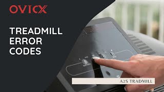 Fixing Treadmill Error Codes  Treadmill Maintenance  OVICX A2S [upl. by Ardnoel]