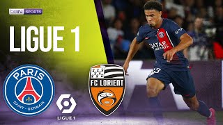 PSG vs Lorient  LIGUE 1 HIGHLIGHTS  08112023  beIN SPORTS USA [upl. by Fine]