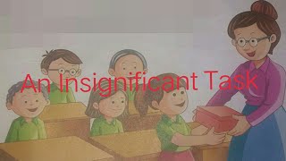 AN INSIGNIFICANT TASK STORY moral values Studies With BHUSHAN ACADEMY Best explanation [upl. by Icyaj]