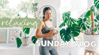 Relaxing Sunday Vlog 🍵  tidying up  rearranging my home office [upl. by Rashidi]