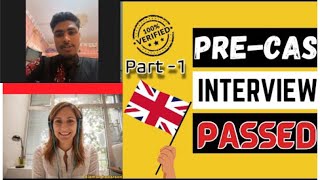 PreCas interview Middlesex University MDXPart1 I CAS interviewUK2023😱🇬🇧 CAS interview SA [upl. by Seton748]