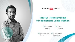 InfyTQ  Programming Fundamentals using Python  PlacementSeason [upl. by Alyhc]