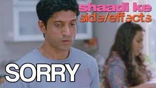 Shaadi Ke Side Effects  Sorry Dialogue Promo [upl. by Luht]