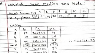 How to find the missing values and frequencyMeasures of central tendencyStatisticsBBABCOMBCA [upl. by Winola]