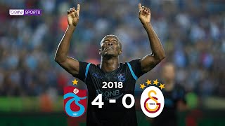 Trabzonspor 4  0 Galatasaray  Maç Özeti  201819 [upl. by Egin]