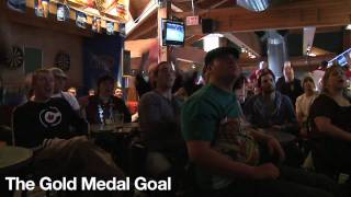 2010 Olympics  Crosbys Gold Medal Goal Reaction [upl. by Windsor]