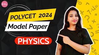 POLYCET 2023 question paper PHYSICS solutions tspolycet appolycet [upl. by Airat408]