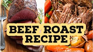 Beef Roast Recipe  An Easy Tender Recipe [upl. by Tut35]