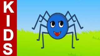 Incy Wincy Spider  Kids Songs amp Nursery Rhymes With Lyrics English [upl. by Doran]