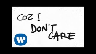 Ed Sheeran amp Justin Bieber  I Dont Care Official Lyric Video [upl. by Erlond882]