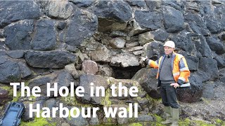 Big hole in Balbriggan harbour wall [upl. by Jacquet367]