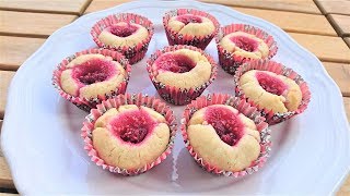 How to Make Thumbprint Cookies  Swedish Hallongrottor [upl. by Akirej]