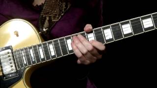 quotCrazy Trainquot  Ozzy Osbourne  Guitar Lesson 4 as demonstrated by Chelsea Constable [upl. by Eerrahs]