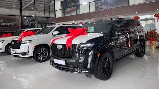 ប្រណិតភាពលើសគេ Cadillac Escalade ESV Sport Platinum 2021  2022 BS Bunheng [upl. by Aihsined234]