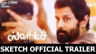 Sketch Movie Scenes  Vikram Detects R K Sureshs Schemes  Vikram  Tamannaah [upl. by Adamik791]