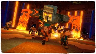 👉 ¡GOLEM DE LAVA GIGANTE MINECRAFT STORY MODE 2 [upl. by Feingold]