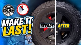 Is Your Tire Dressing Fading Too Fast Make It Last Longer With These Tips amp Tricks  Chemical Guys [upl. by Noni]