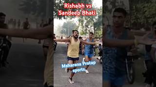 5km race competition फाजलपुर Rishabh vs Sandeep Bhati [upl. by Noled]