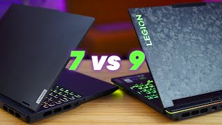 Legion Pro 7i vs Legion 9i  Cost vs Features [upl. by Neevan]