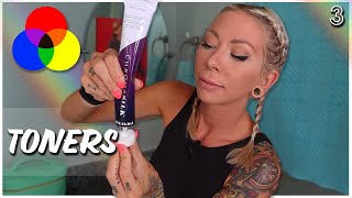 TONERS Fix Yellow Hair  Everything You Need to Know  Braid Tutorial [upl. by Nanerb]