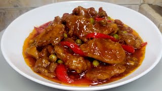 Gawin mo ito sa Pork Sauce pa lang Matatakam ka na Siguradong Simot sa Sarap porkguisantes [upl. by Deden]