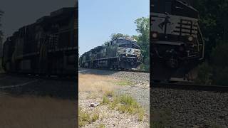 NS 350 Speeds Eastbound Through Morrisville NC [upl. by Catton]