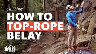 Rock Climbing How to Belay [upl. by Harneen227]