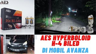 Pasang Mini Projector BiLED AES Hyperboloid H4 Ultimate Di Mobil Avanza Xenia  Tutorial Lengkap [upl. by Elizabet]