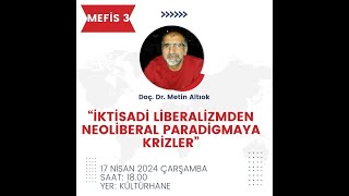 Metin Altıokİktisadi Liberalizmden Neoliberal Paradigmaya Krizler [upl. by Asenej651]