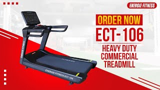 Best Commercial Treadmill  Running Machine  ECT106  Best Treadmill [upl. by Moe]