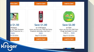 How To Digital Coupons  DIY amp How To  Kroger [upl. by Neile184]