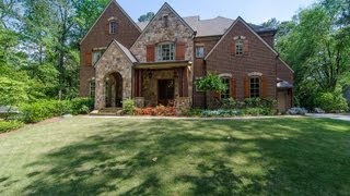 Large Million Dollar Homes Atlanta Georgia  4591 Club Valley Drive [upl. by Nydroj]